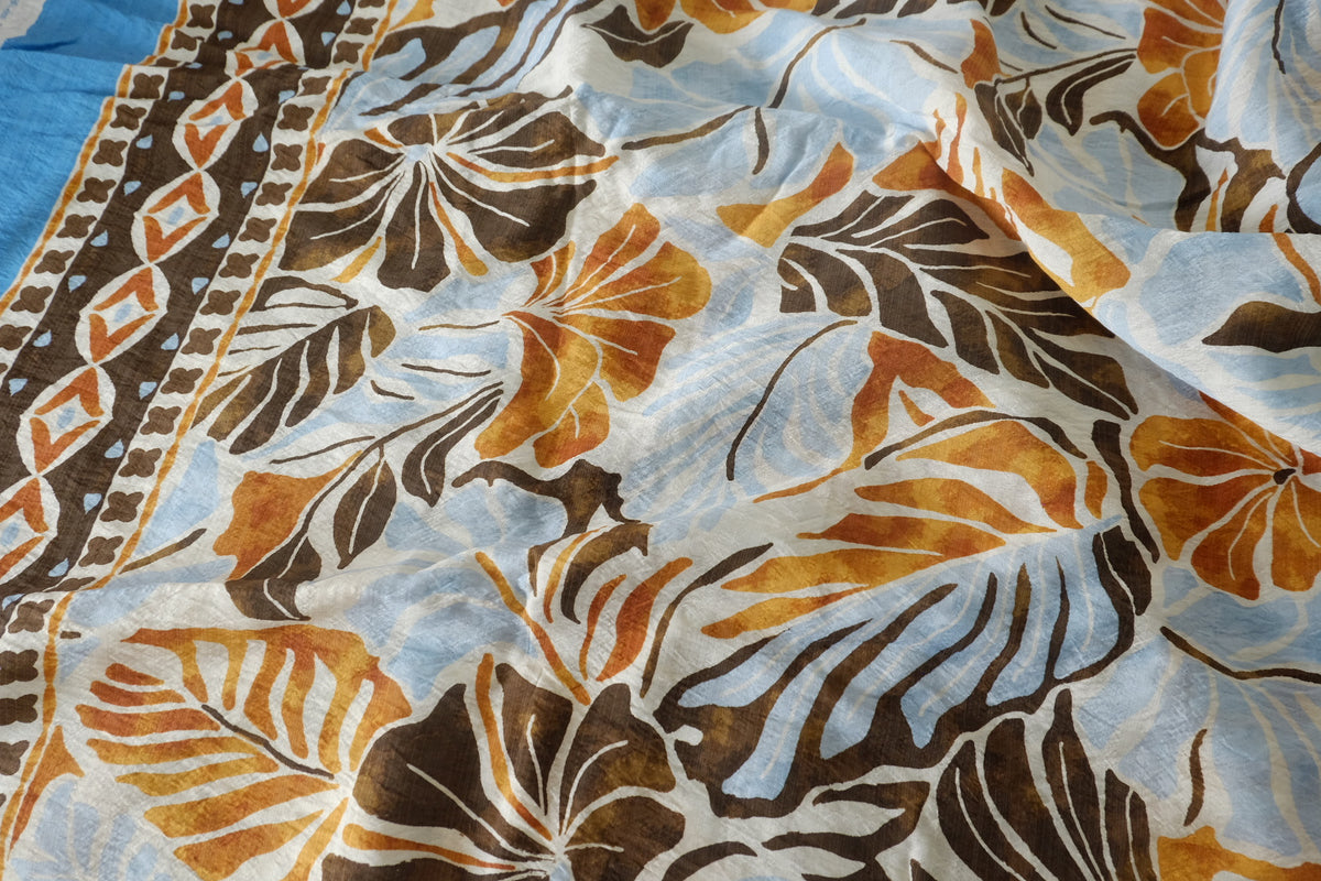 Border Print Tencel Cotton — 3.28 yd