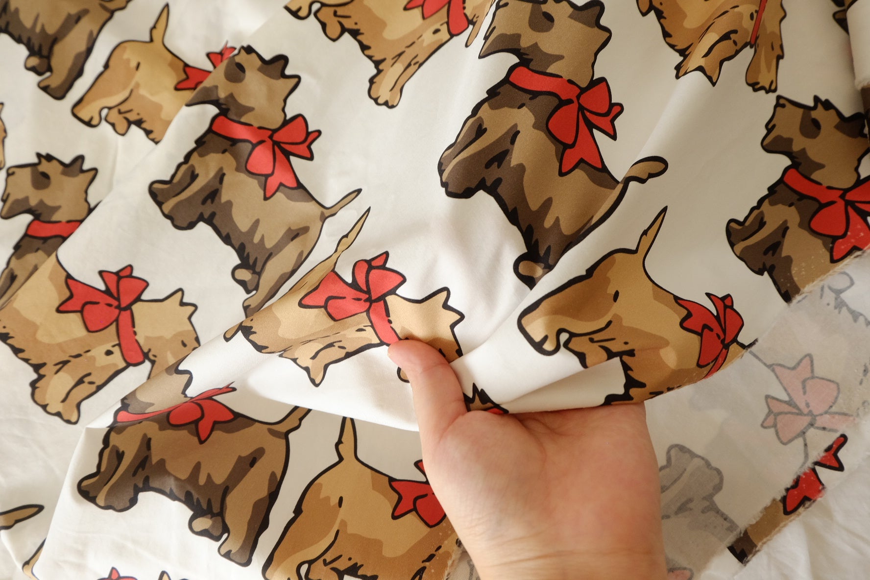 Scottie Dog High-Density Cotton Poplin – 1.6 yd