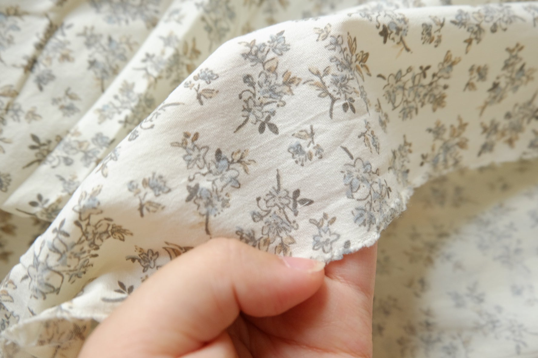 Soft Ditsy Floral Cotton, 3.3 Yards