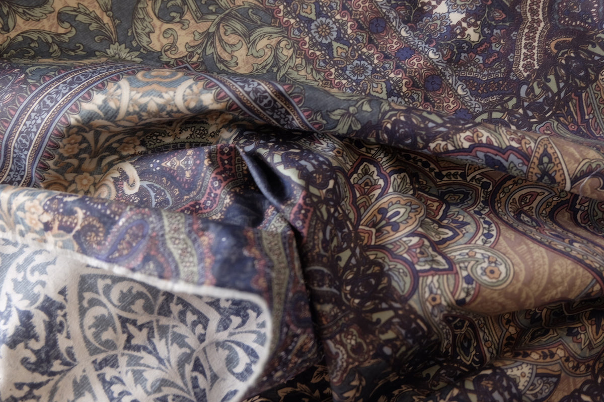 Antique Paisley High-Density Cotton Poplin – 1.6 Yards