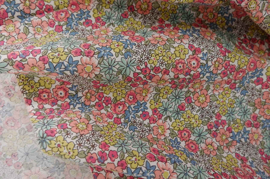 Pastel Garden Cotton Poplin – 2.2 yd