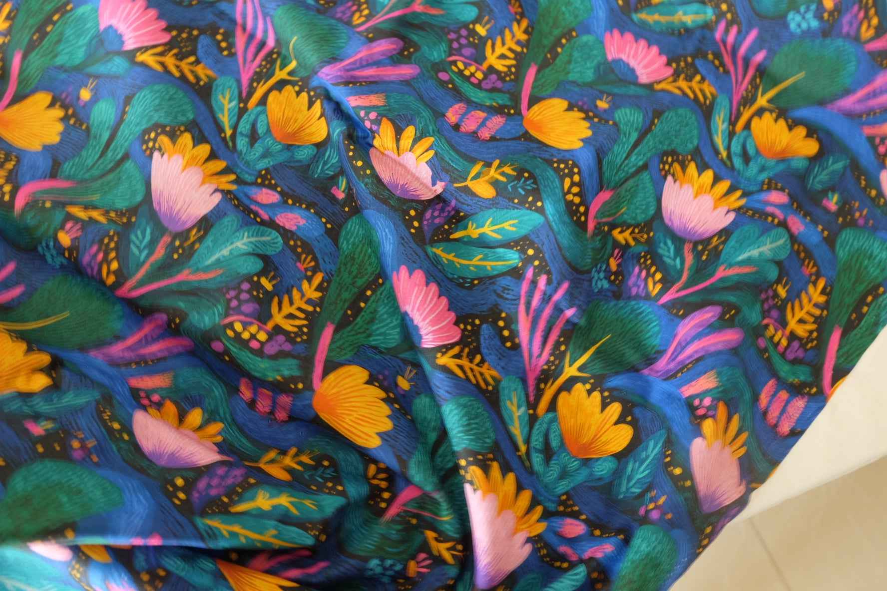 Midnight Garden Cotton – 1.20 yd