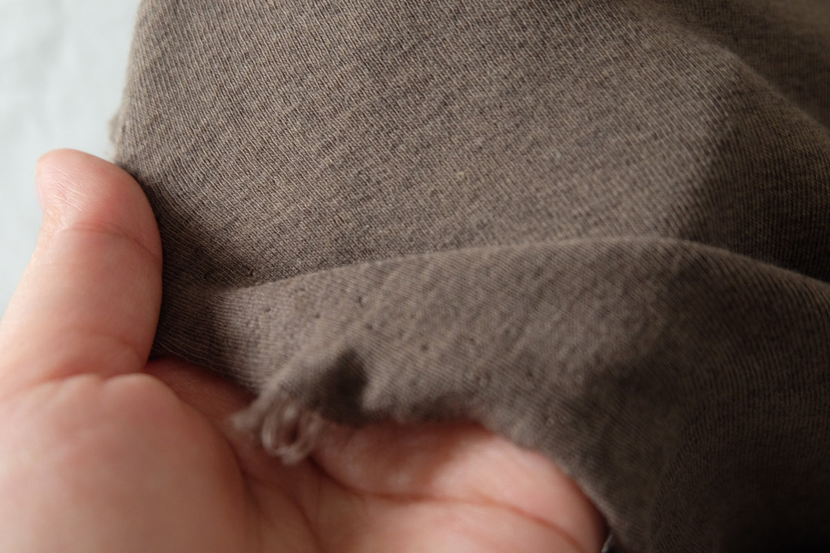 Soft Wool Cotton Stretch Jersey – 1.1 yd