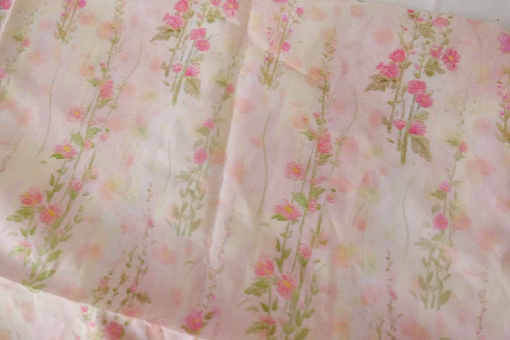 Pink Vine Cotton Lawn — 2.19 yd