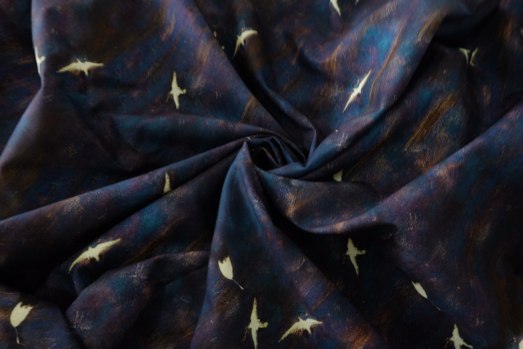 Twilight Birds 20s Cotton Fabric – 1.6 yd