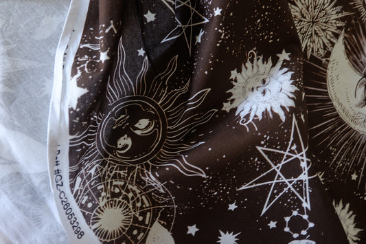 Celestial Night Handcrafted Cotton – 1.4 yd