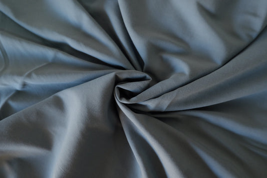 Smoky Blue Cupro Cotton Blend – 2.2 yd