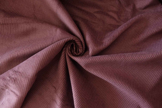 Dusty Plum Heavyweight Cotton Corduroy – 2.2 yd