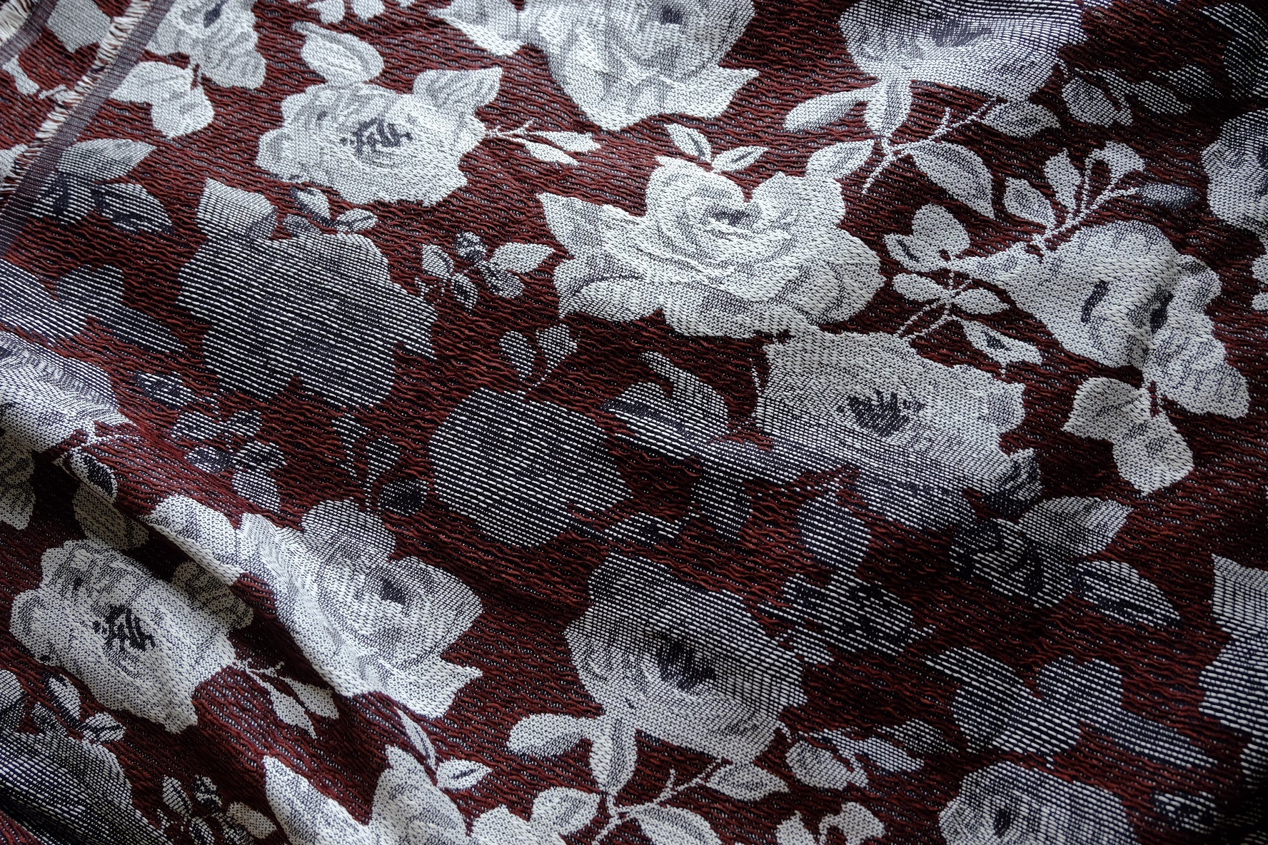 Designer Floral Cotton Brocade – 1.6 yd