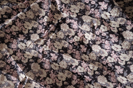 Vintage Floral Cotton Batiste Fabric – 3.3 yd