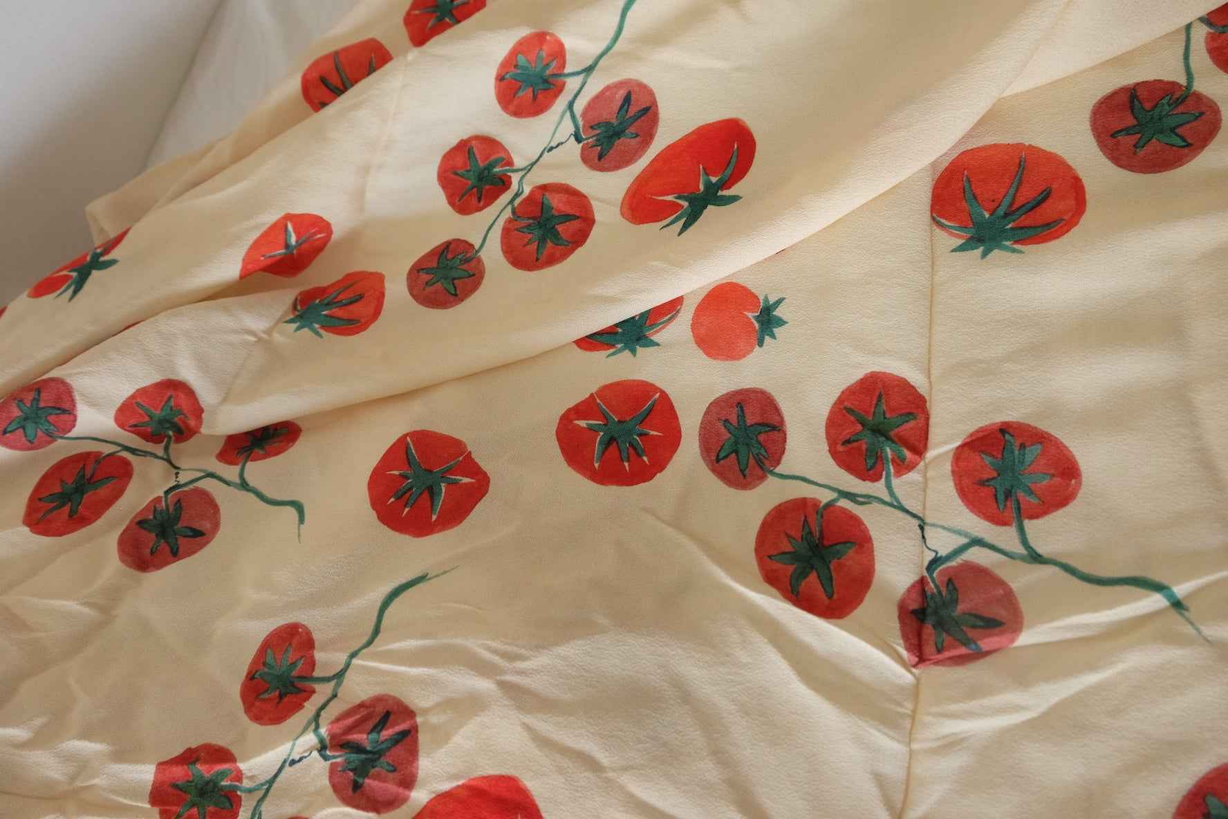 Tomato Vine Matte Rayon – Sold by the Yard