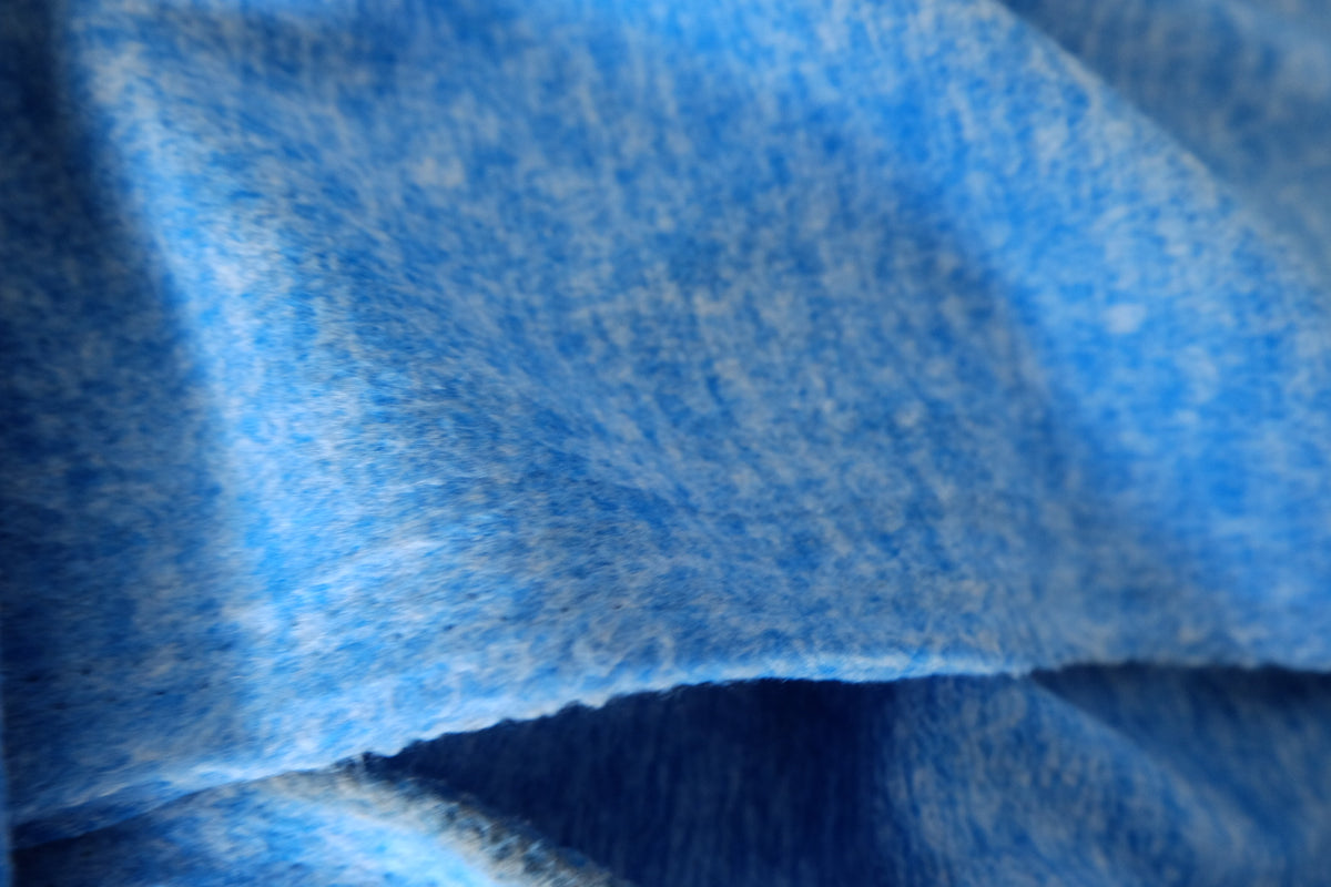 Electric Blue – Ultra Soft Brushed Thermal Knit Fabric | 2.2 Yards