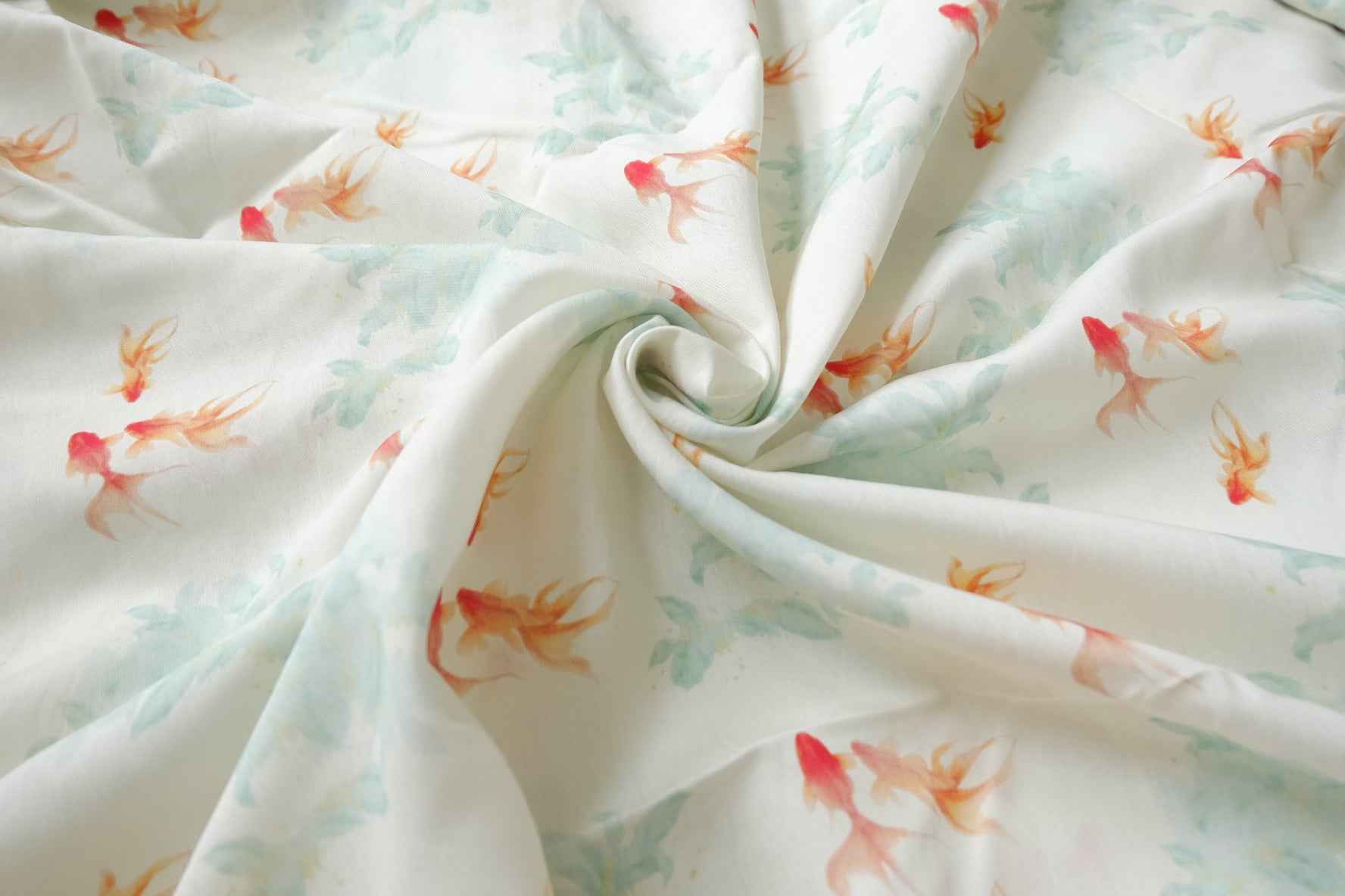 Goldfish Tencel-Nylon Fabric - 2.73 yd