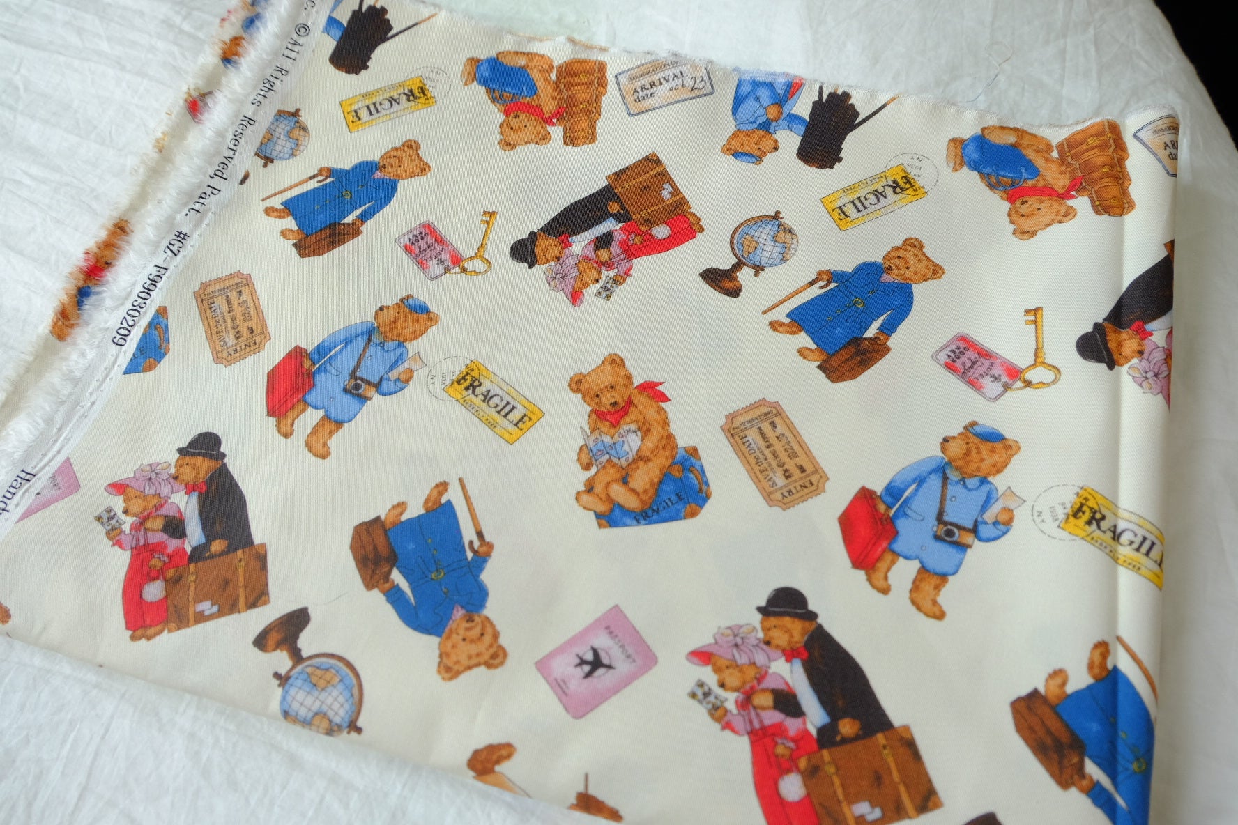 Travel Bear Cotton Twill, 2.2 Yards