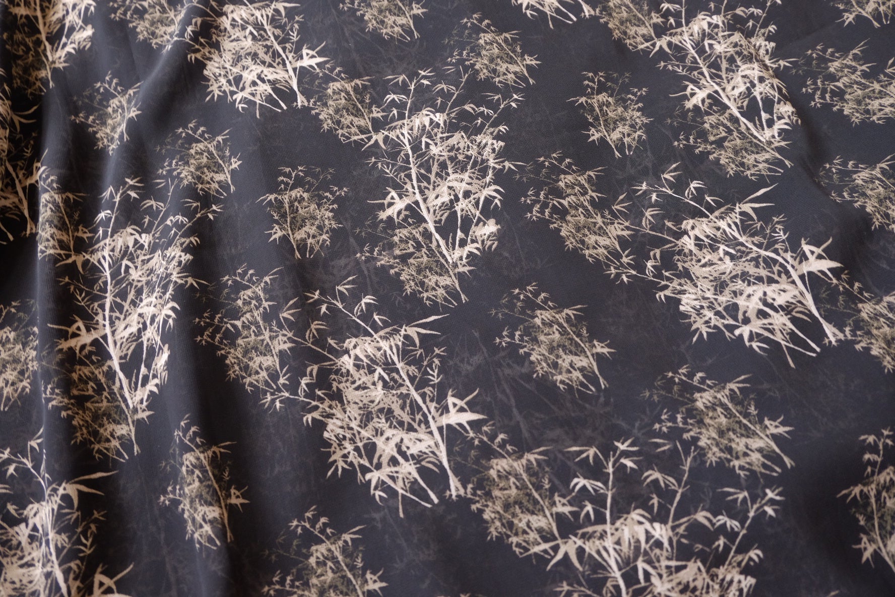 Midnight Bamboo Chiffon, 3.3 Yards