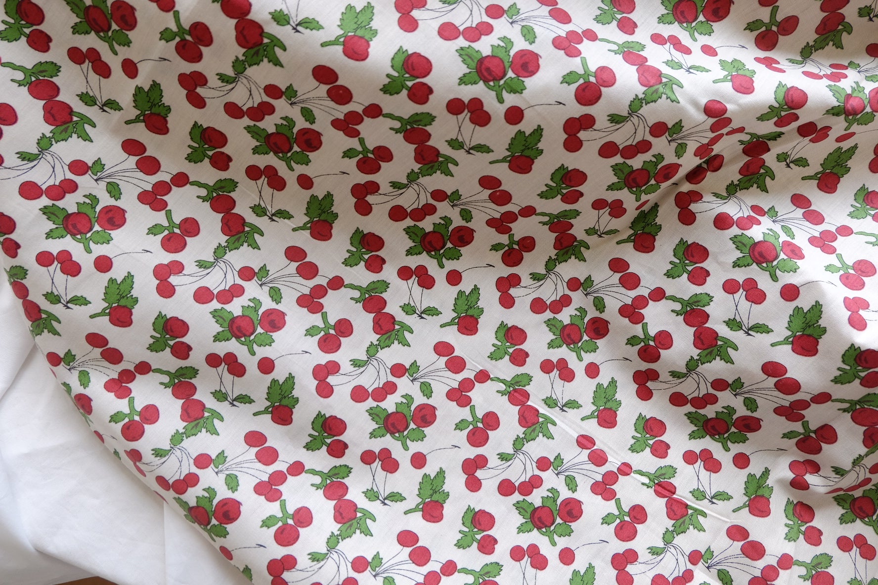 Cherry Print Cotton – 2.2 yd