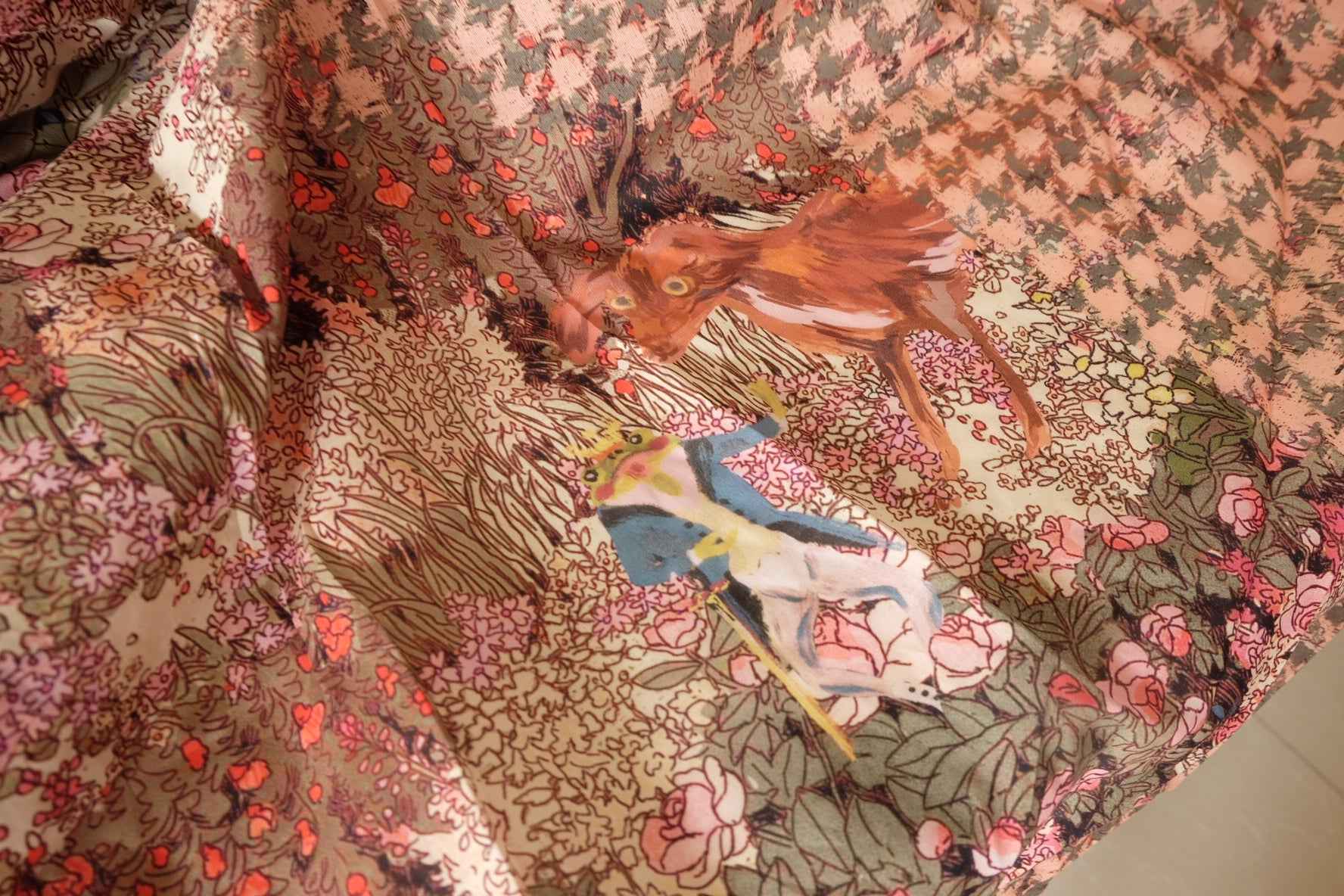 Woodland Story Patchwork Cotton – 2.73 yd