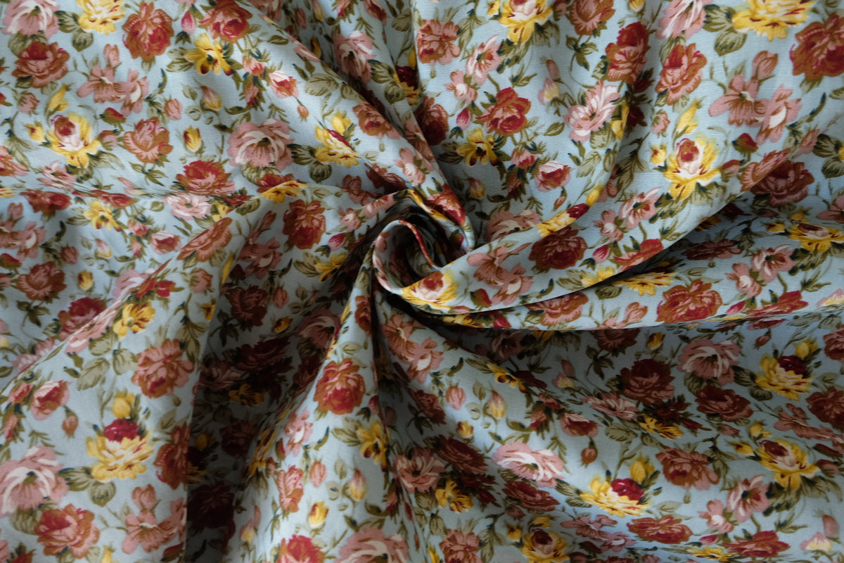 Vintage Rose Garden Cotton – 2.19 yd