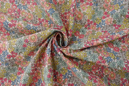 Pastel Garden Cotton Poplin – 2.2 yd
