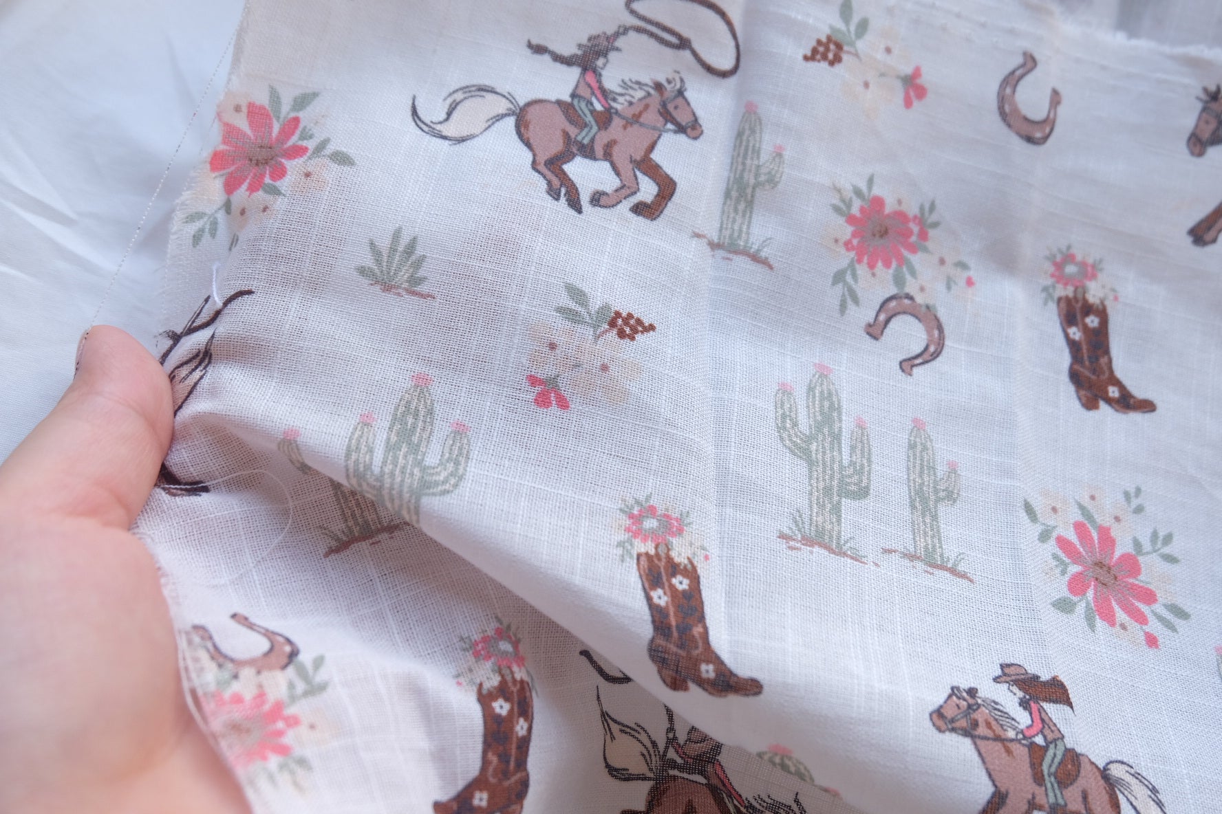 Western Cowboy Cotton Linen – 2.2 yd