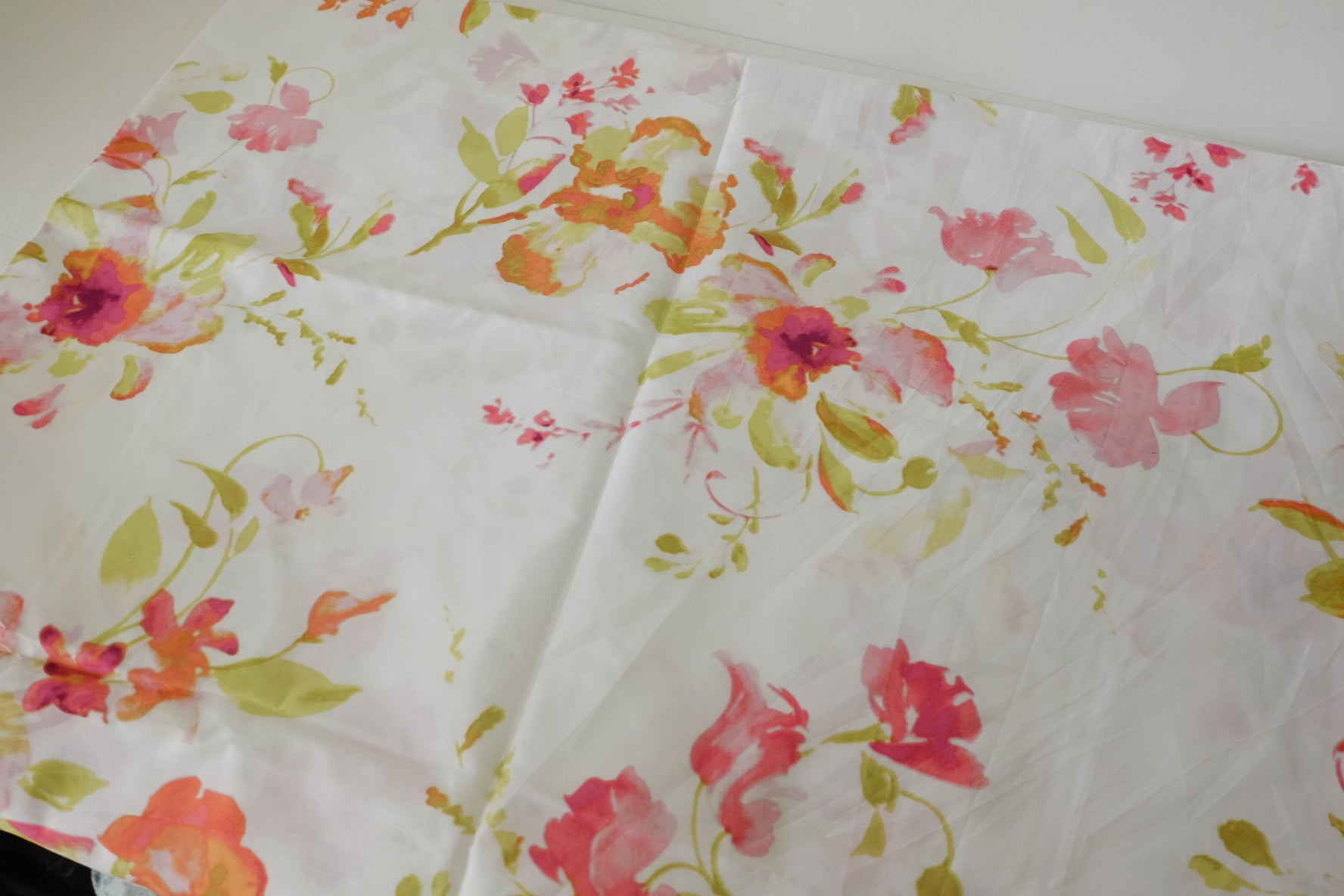 Watercolor Spring Floral Cotton Poplin – 3.3 yd