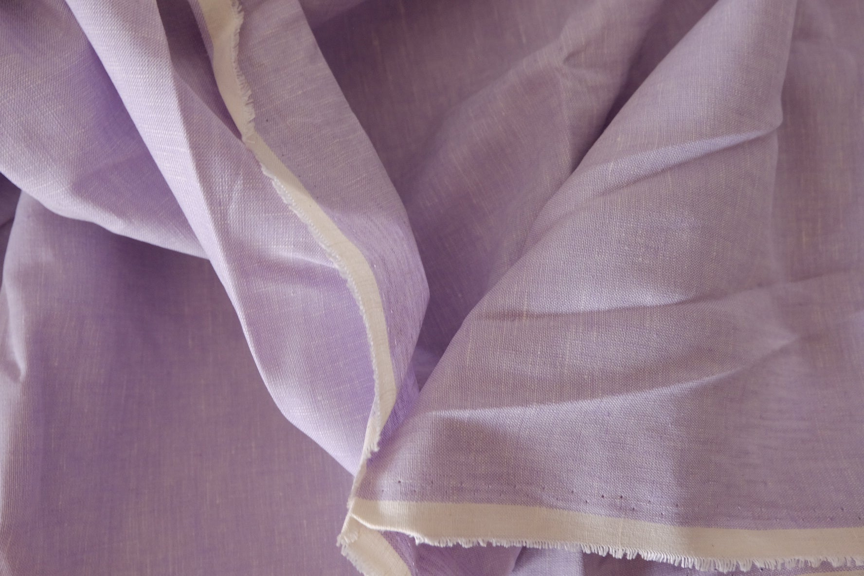Lavender Yarn-Dyed Linen Cotton – 1.6 yd
