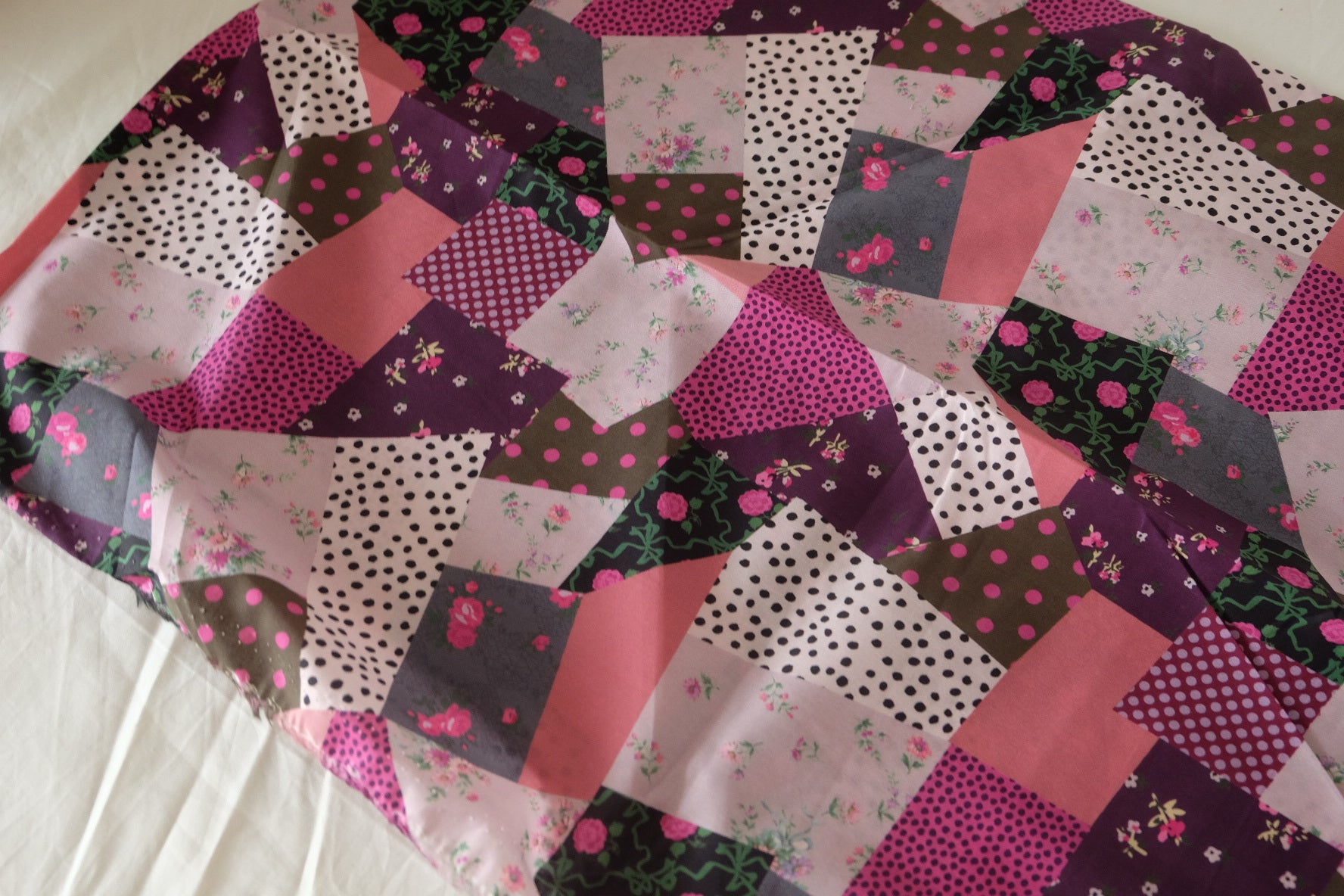 Patchwork Floral Cotton Poplin – 2.19 yd