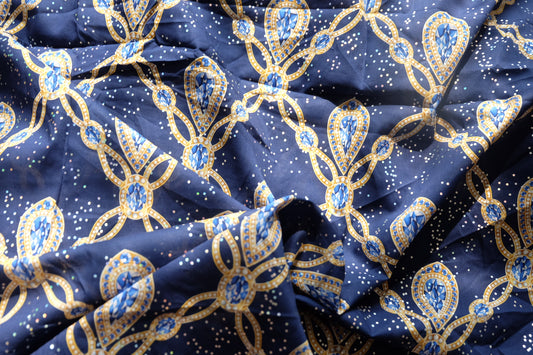 Jeweled Chain Cotton Lawn – 2.1 Yards