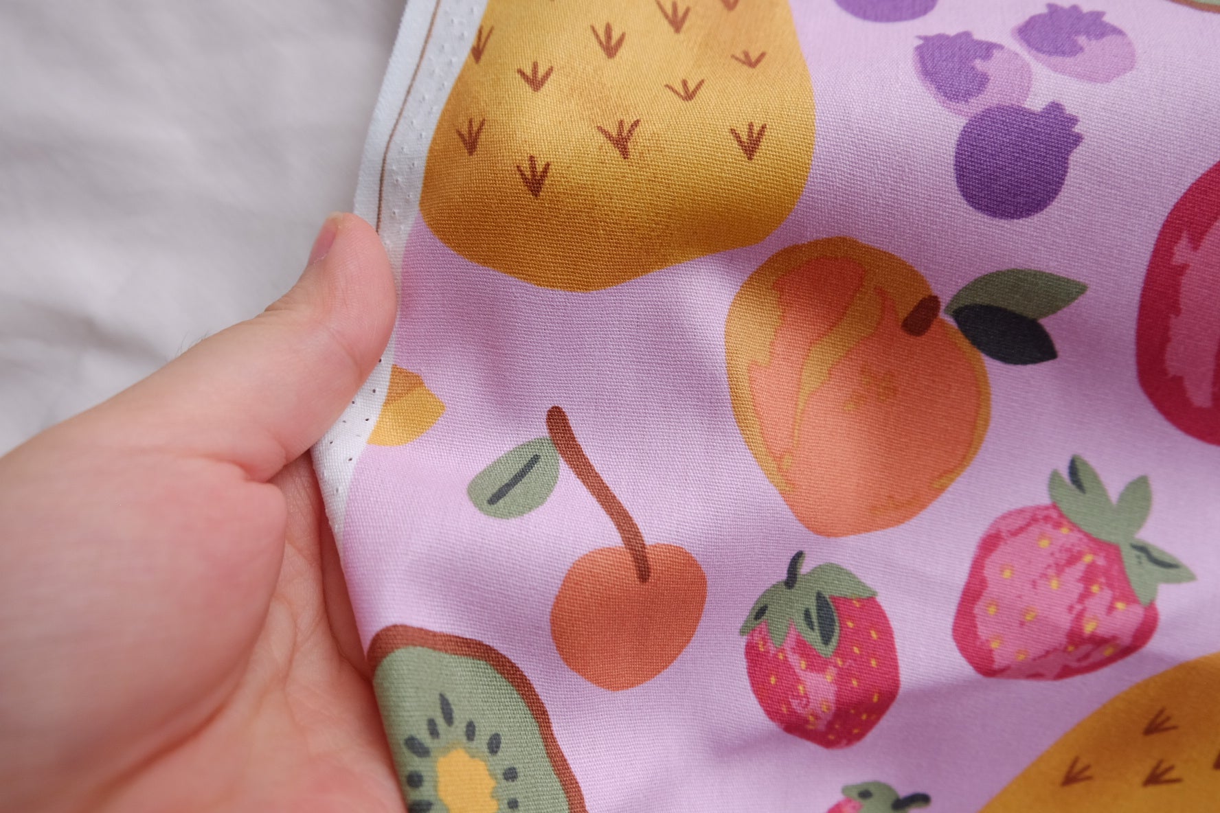 Playful Fruit Cotton Canvas – 2.2 yd