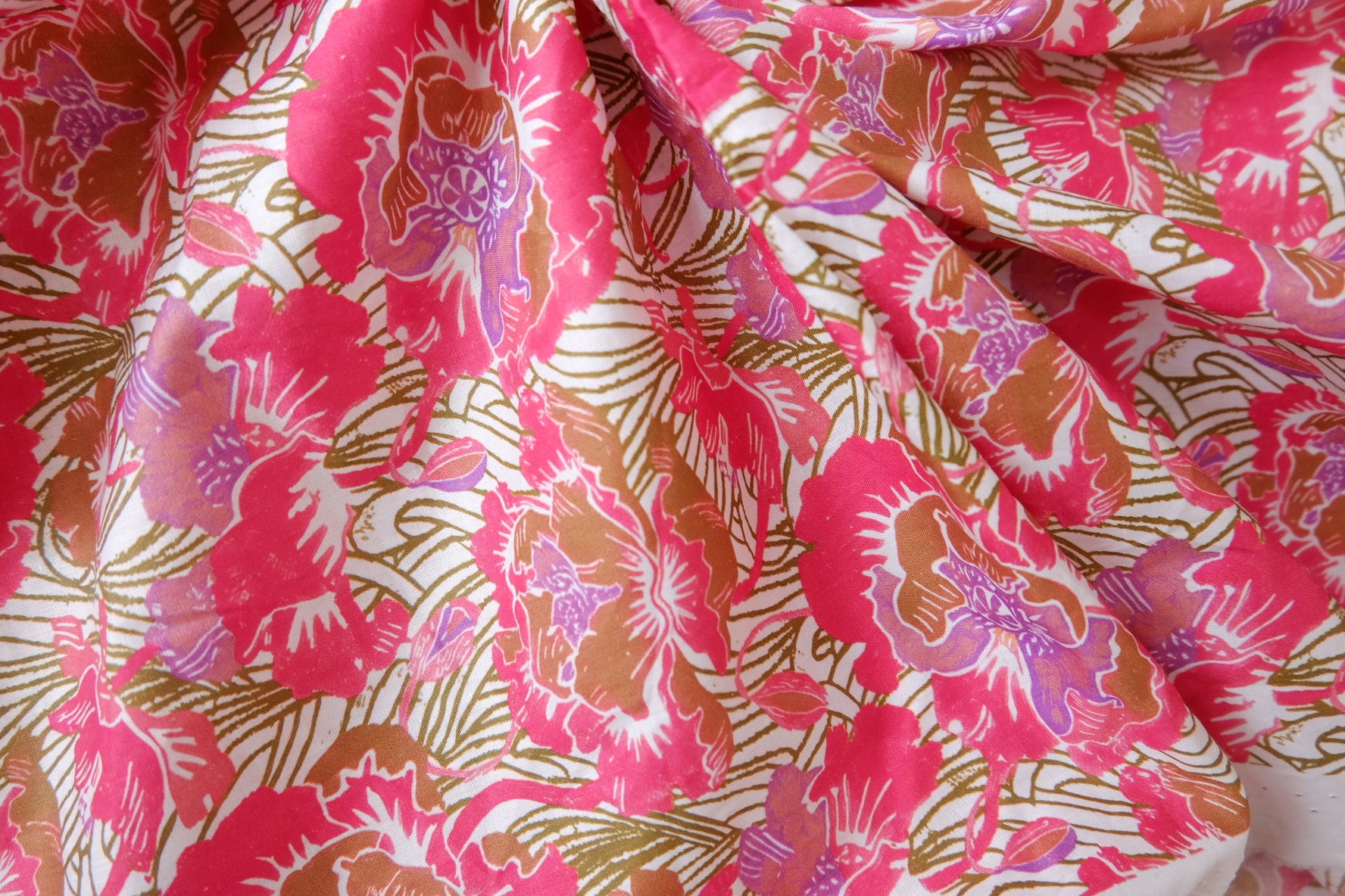 Lightweight 80s Cotton Lawn for Shirts 1.5 Yards