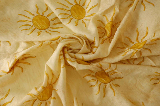 Golden Sun Jacquard Rayon – 1.6 yd