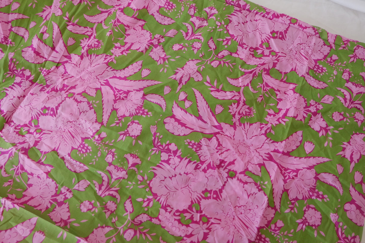 Pink Botanical Garden Cotton Lawn – 3.28 yd