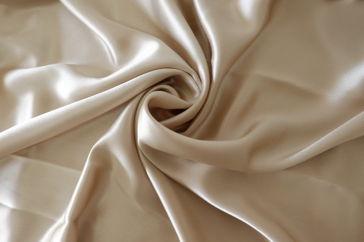 Light Champagne Triacetate Satin – 2.2 yd