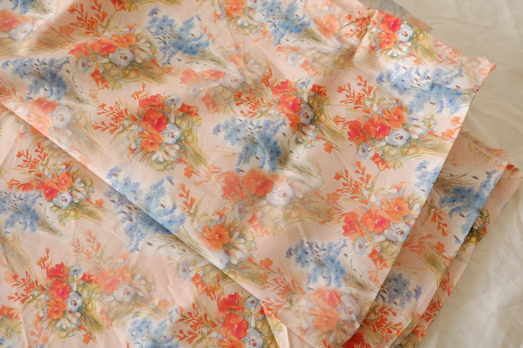 Blush Meadow Cotton Lawn – 2.73 yd