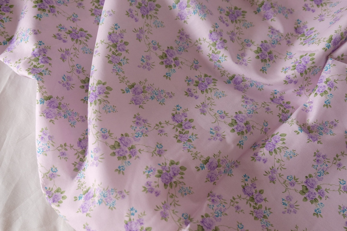 Lavender Rose 60s Cotton Poplin — 4.05 yd
