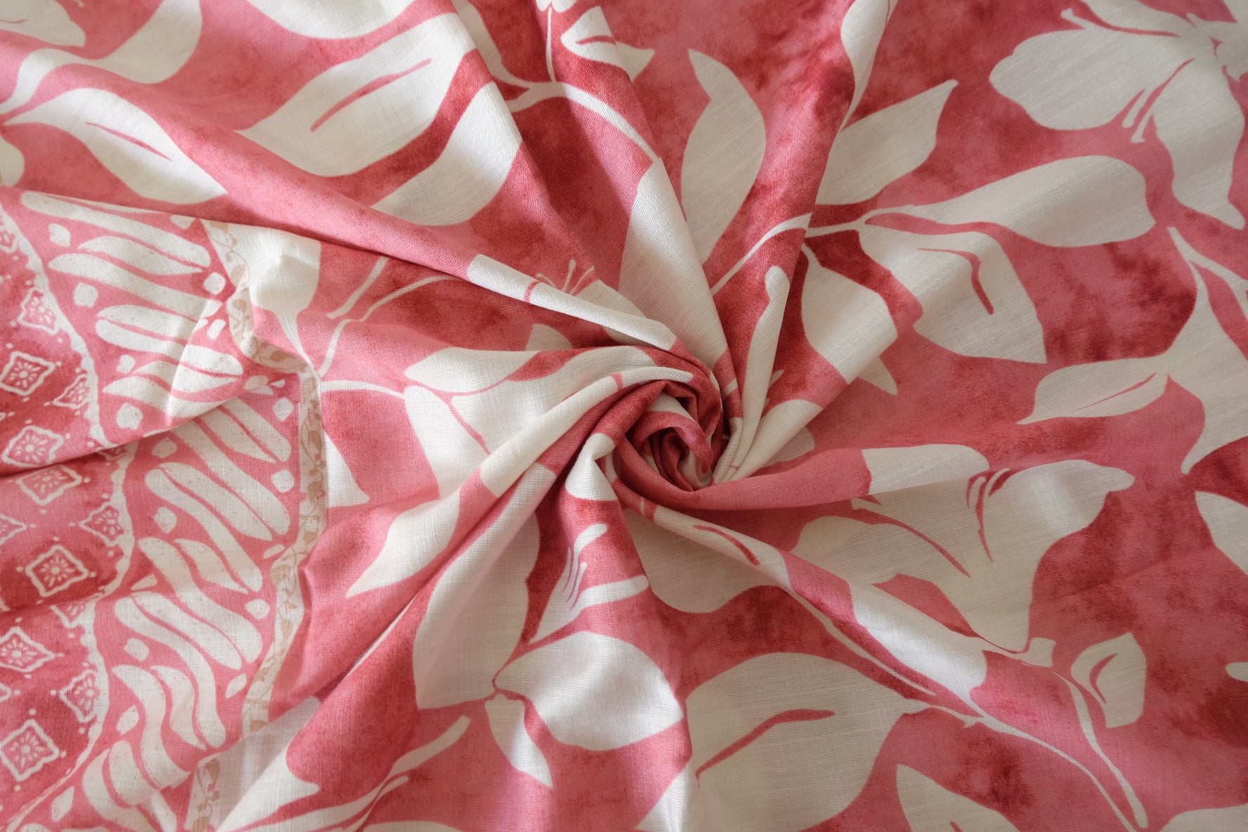 Border Print Tencel Cotton Fabric – 3.3 yd