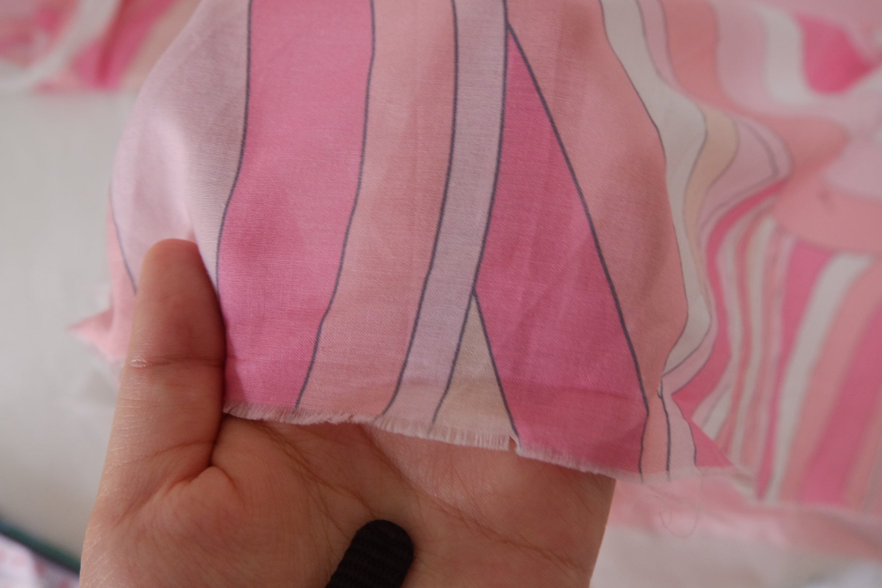 Pink Ripple Cotton Lawn – 2.4 yd