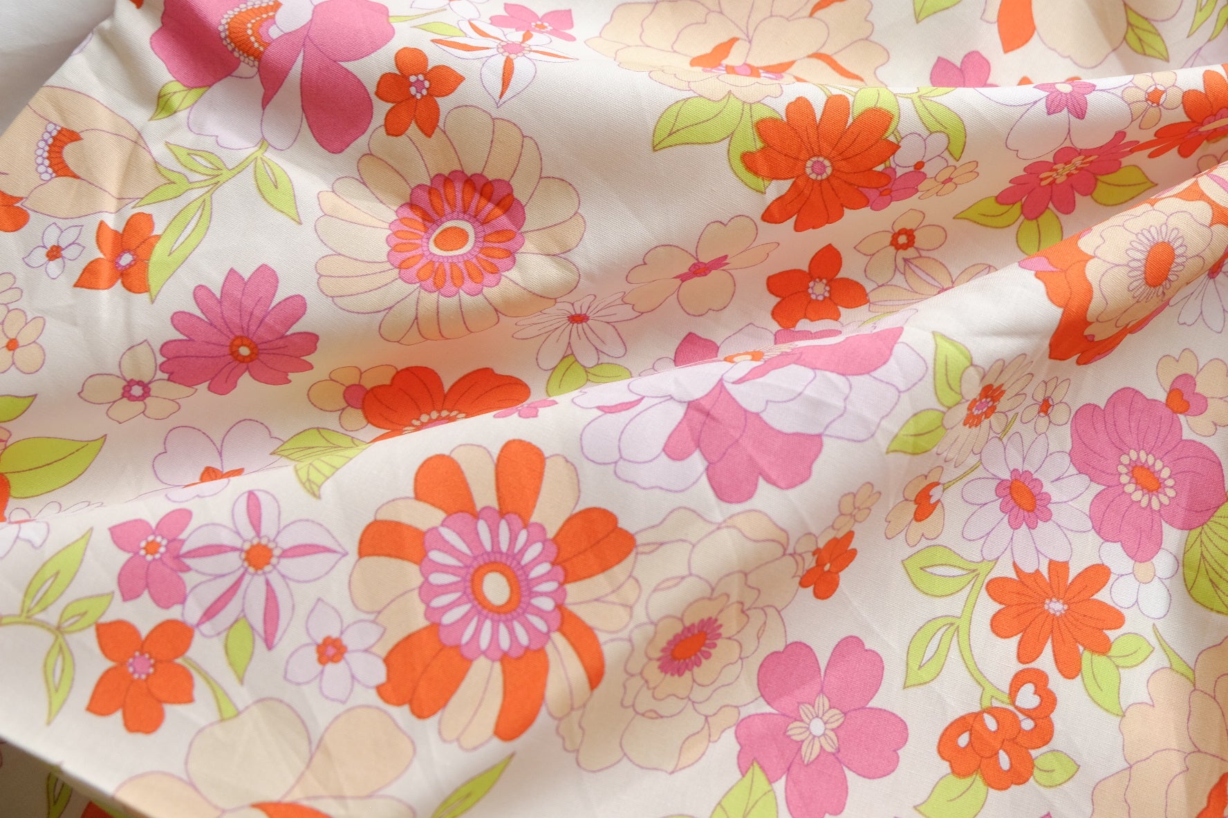 Retro Garden Cotton Poplin – 2.7 yd