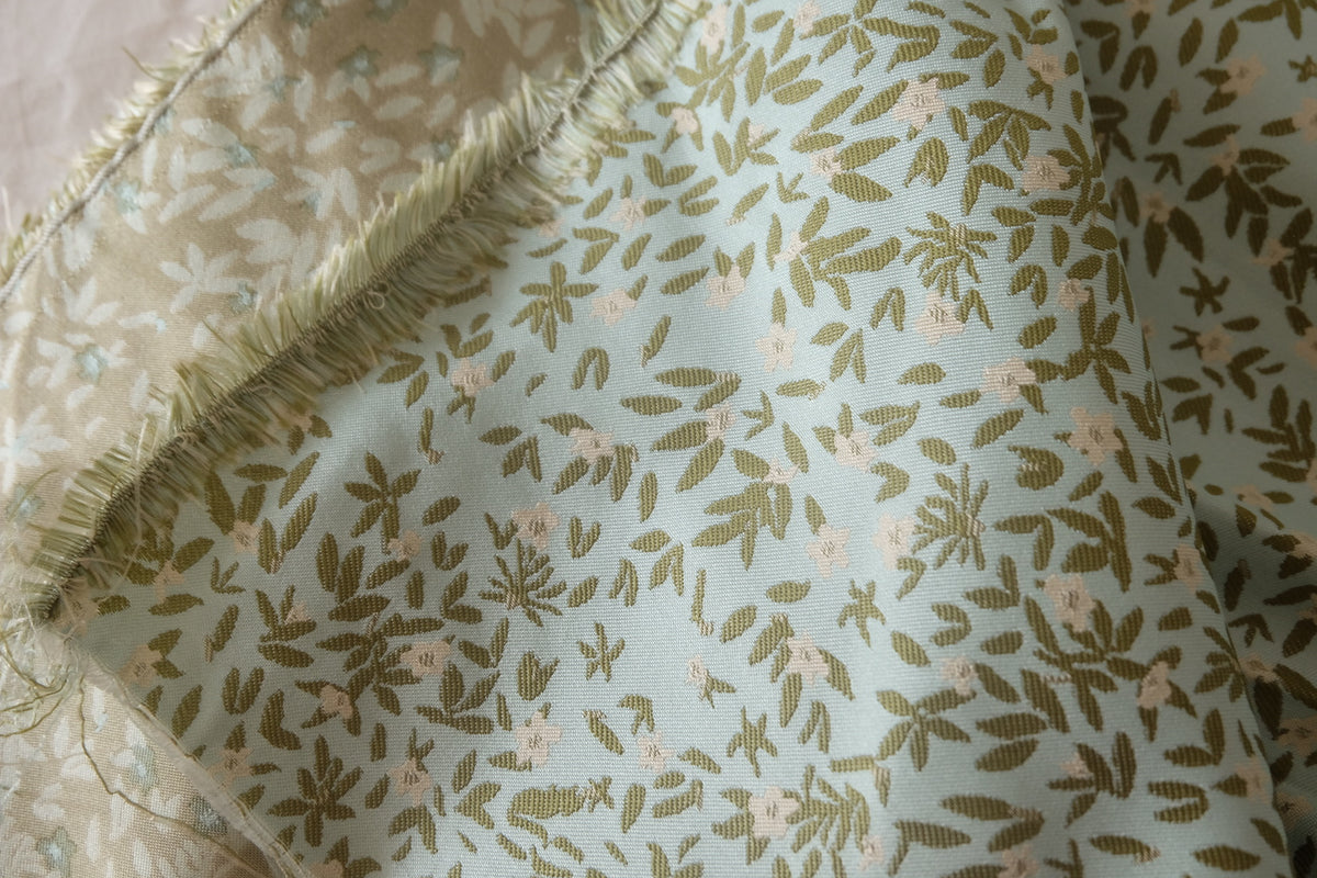 Sage Botanical Brocade – 2.7 yd