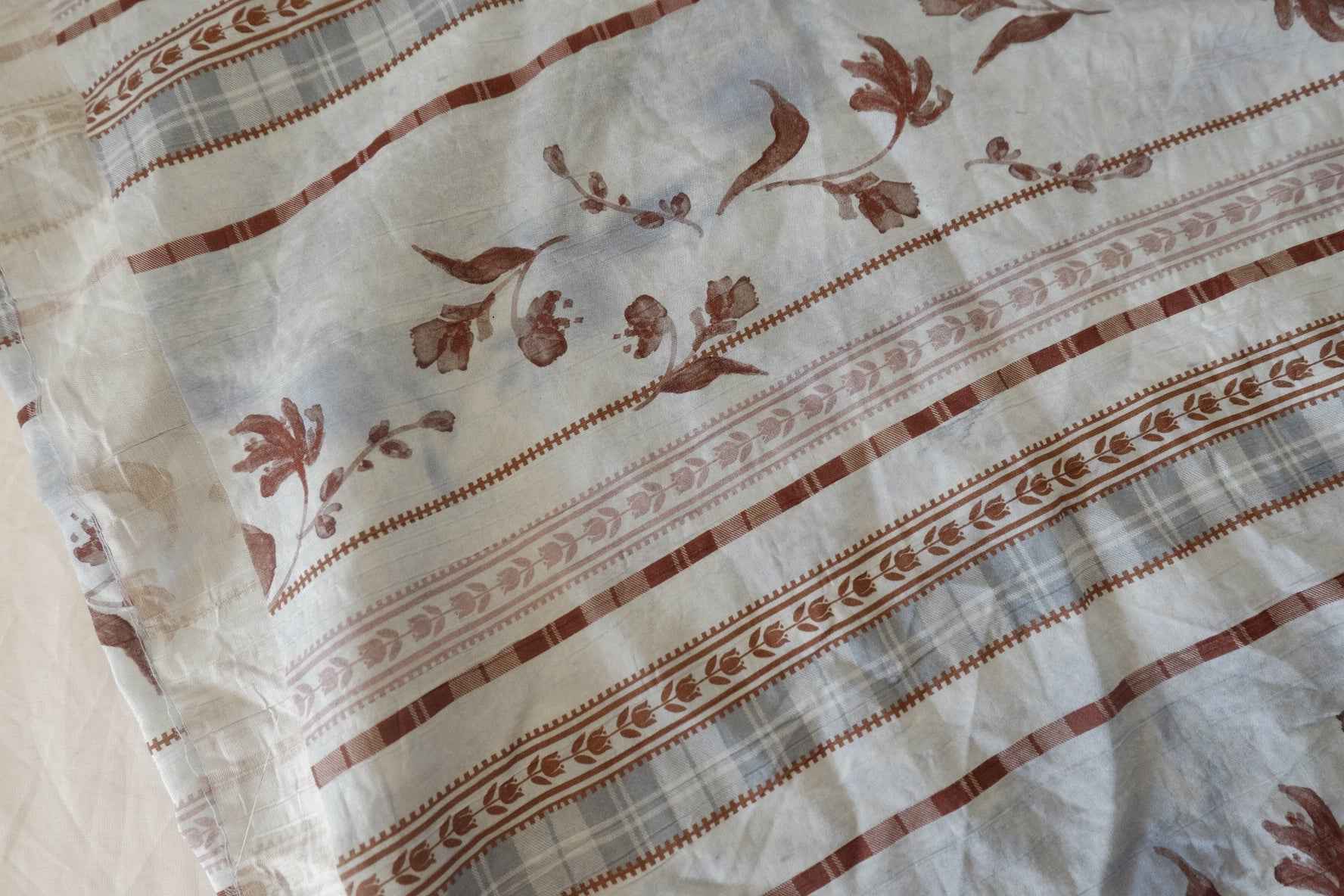 Vintage Stripe Tencel Linen Fabric – 3.2 yd