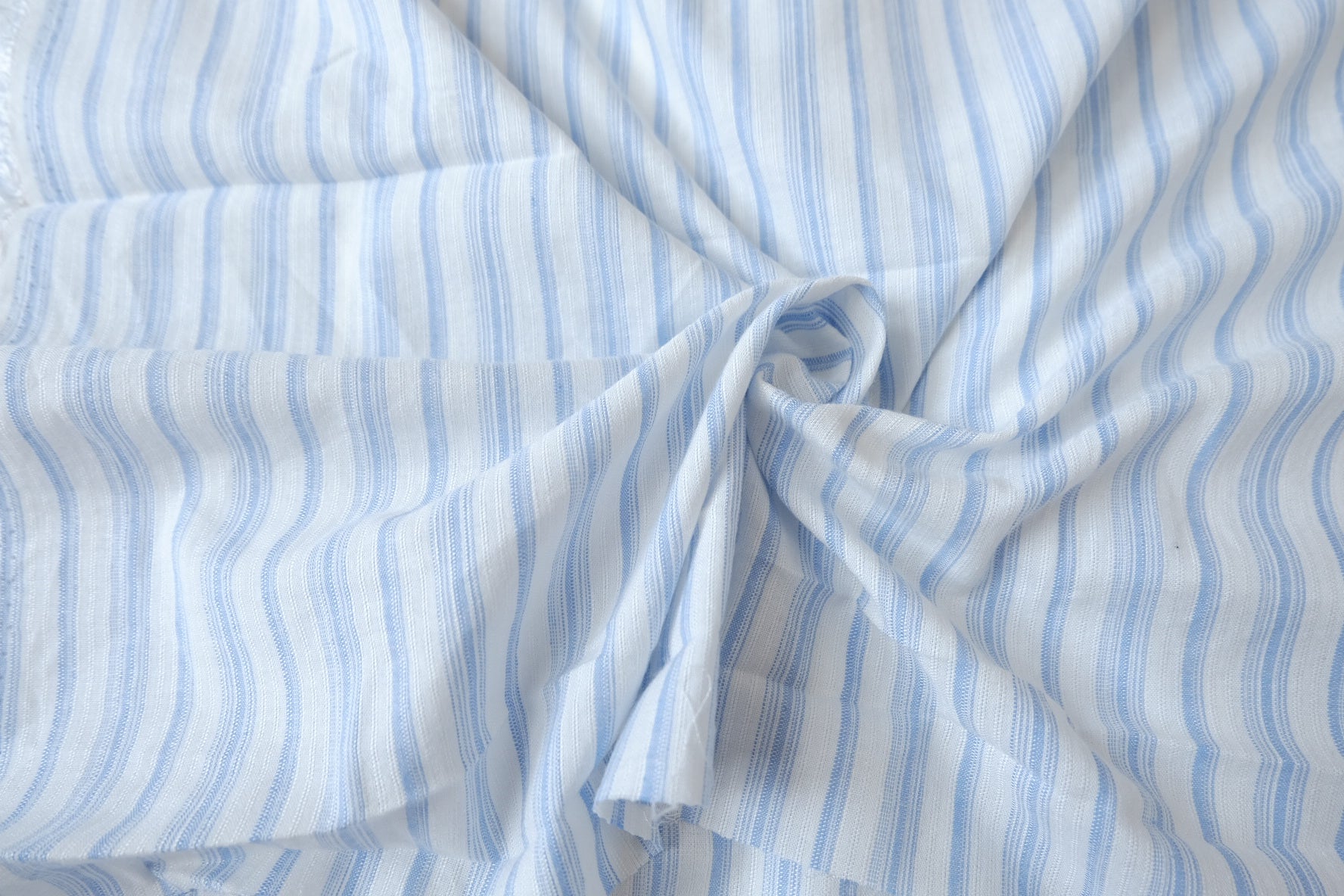 Sky Stripe Cotton Jacquard, 2.2 Yards