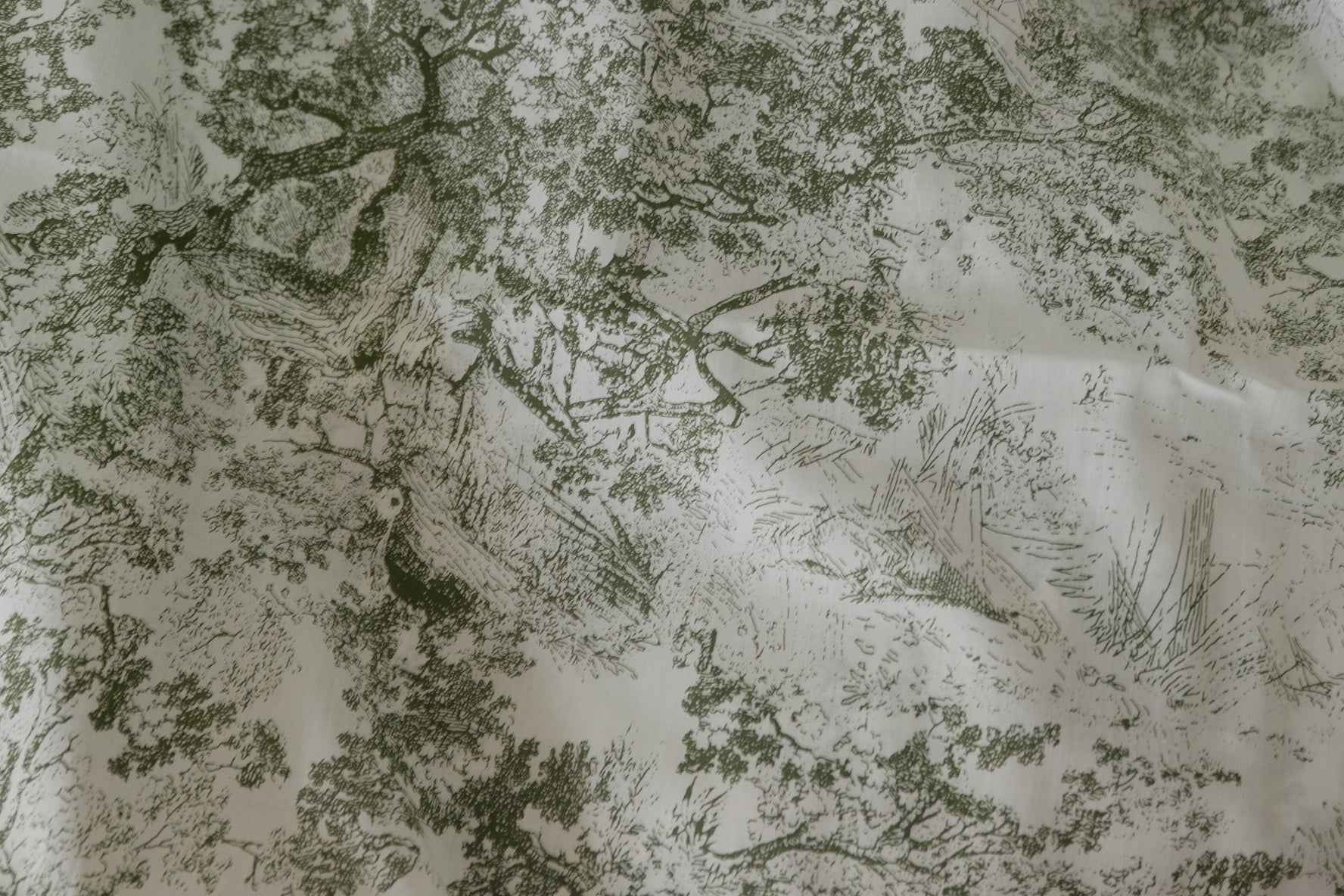 Olive Woodland 100s Cotton Lawn – 3.3 yd