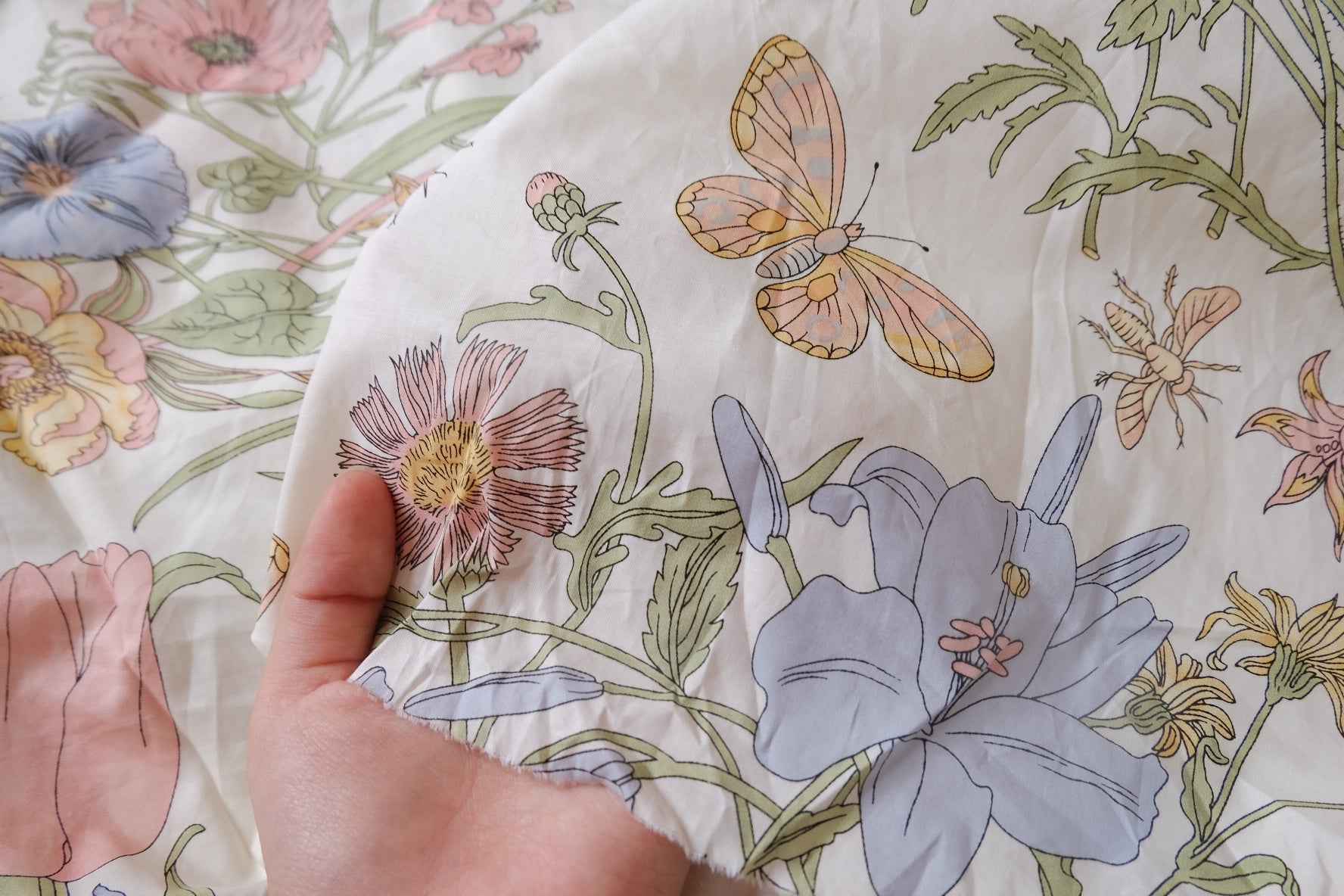 Botanical Garden Cotton Poplin Fabric - 3.28 yd