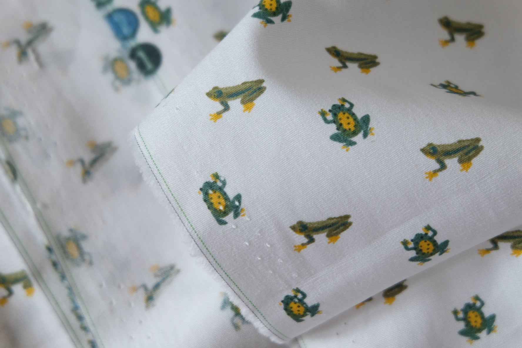 Tiny Frog 60s Cotton Poplin Fabric – 2.2 Yards
