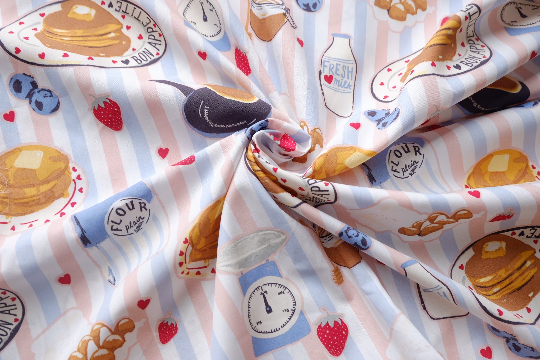 Breakfast Bakery Cotton Poplin – 2.2 yd