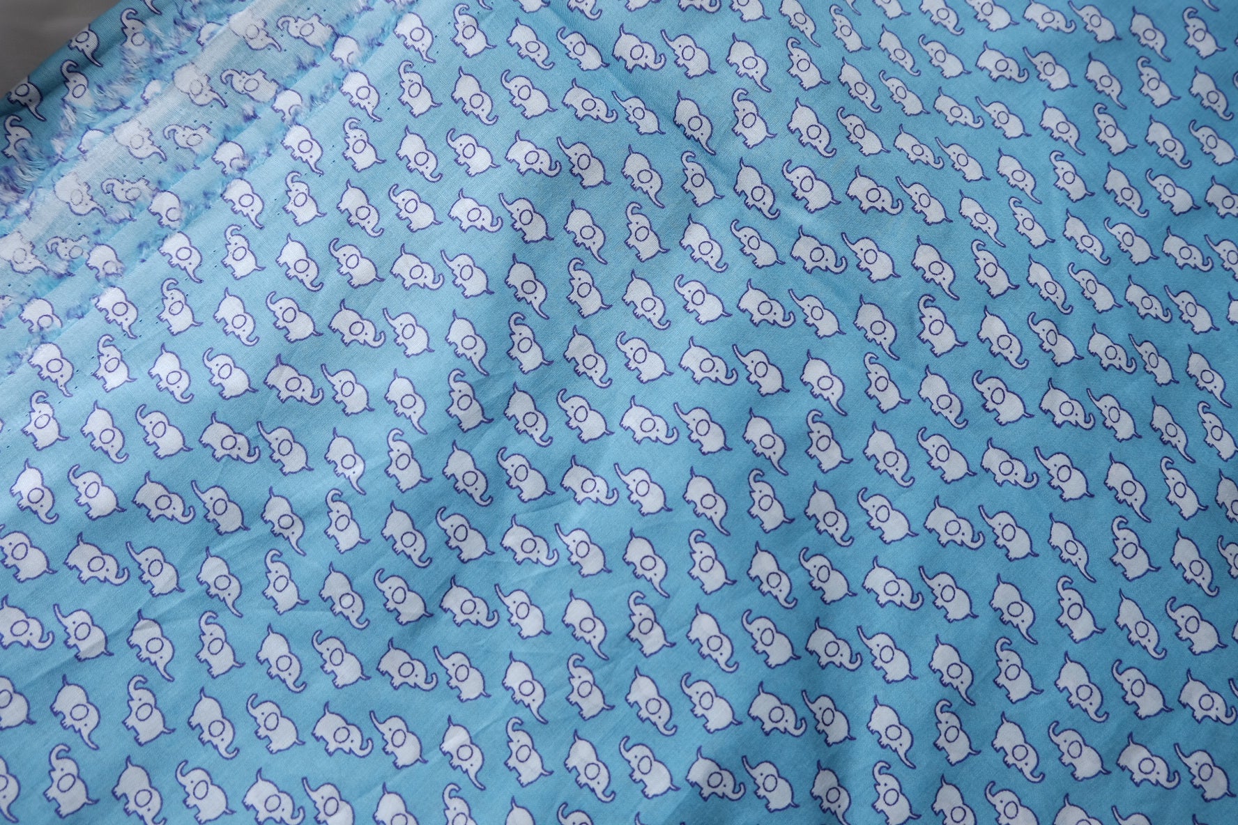 Tiny Elephant Cotton – 2.2 yd