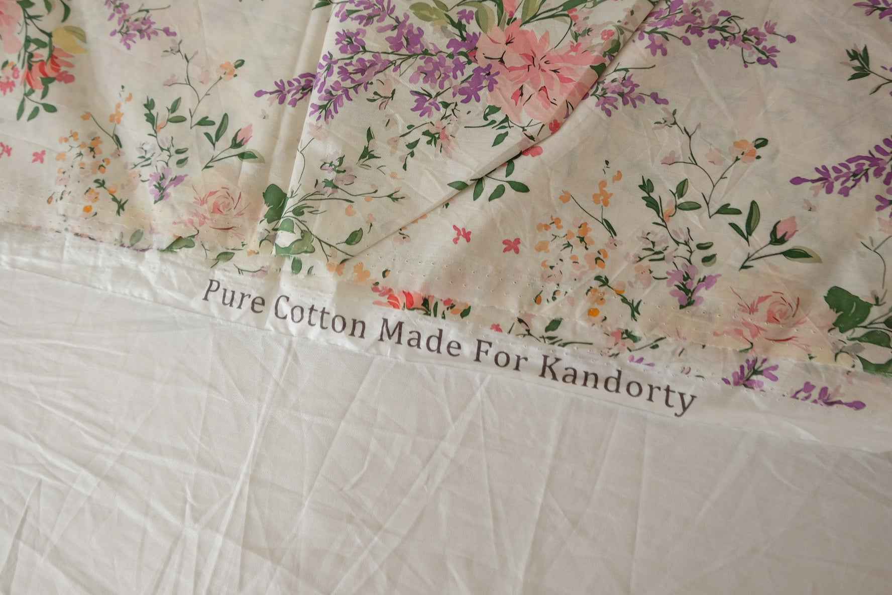 Soft Garden Floral Cotton Lawn — 2.41 yd