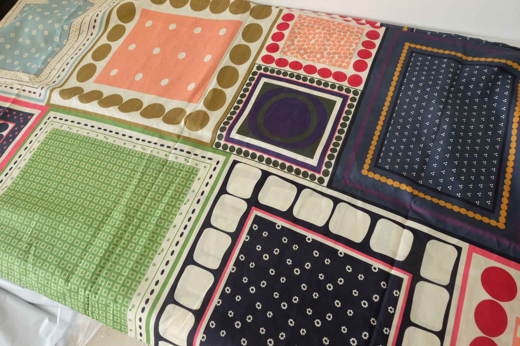 Scarf Patchwork Cotton Poplin Fabric – 2.7 yd
