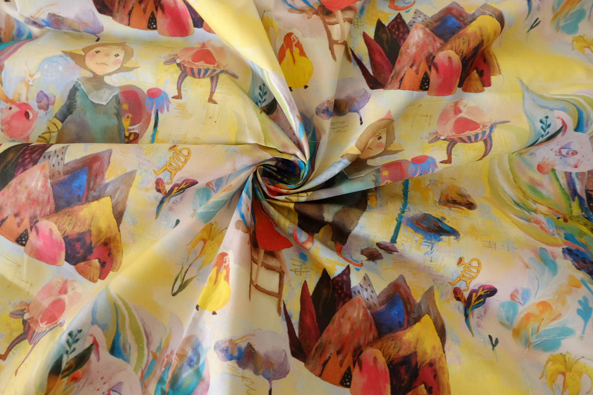 Whimsical Storybook Cotton – 2.73 yd