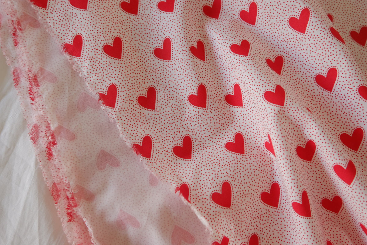 Little Love Hearts Cotton – 3.28 yd